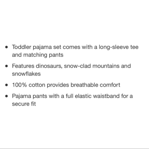 Target Wondershop Holiday Dino Print Pajama Set Toddler Size 3T - Picture 10 of 11